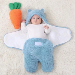 1Pc Baby Lamb Fleece Blanket Is Soft and Comfortable