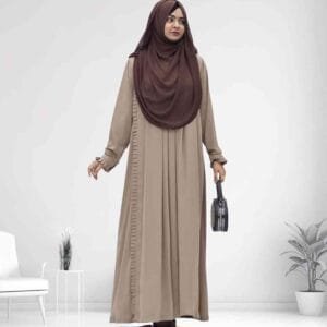 burkha কুচিকাটা গাউন বোরকা (হিজাব ছাড়া শুধু বোরকা)