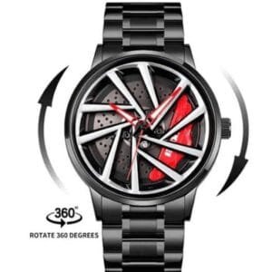 Kaleidoscope Sharingan Rotary Dial Watch 3D