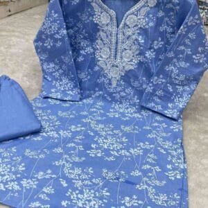 Premium Cotton Embroidery 2 piece(fa)