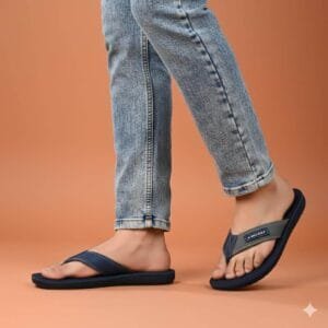 Walkar Comfortable Casual Thong Sandals with Textured Sole