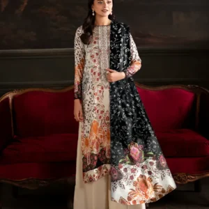 Pakistani Sorrel by Gull Jee Premium Digital Printed Embroidered Unstitched Three Piece Suit