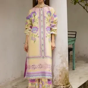 La Dolce by Mushq Hemline Unstitched Lawn- Dulcina