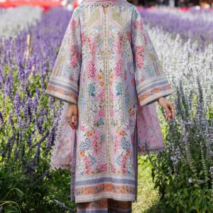 Pakistani Jazmine Luxury Designer Three-Piece Unstitched Suit