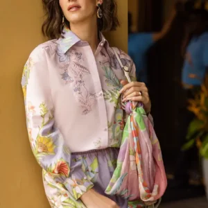 La Dolce by Mushq Hemline Unstitched Lawn- Valeria