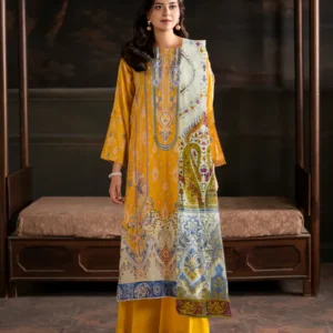 Pakistani Sorrel by Gull Jee Premium Digital Printed Embroidered Unstitched Three Piece Suit