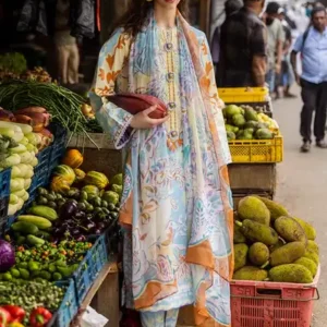 La Dolce by Mushq Hemline Unstitched Lawn Zita