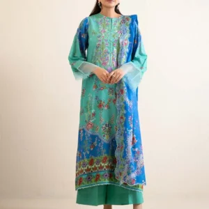 Pakistani Hania by Binaas Premium Digital Printed Lawn Three Piece Unstitched Suit