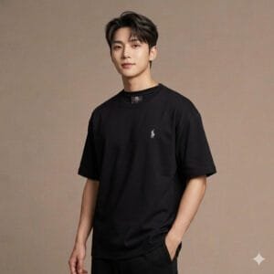 Men’s Premium White T-Shirt Modern Minimal Style & All-Day Comfort