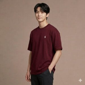 Classic White T-Shirt for Men Premium Cotton Essential for Everyday Style