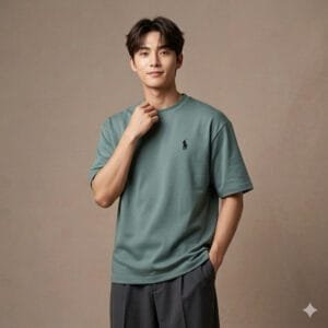 Minimal White T-Shirt for Men Soft Cotton Comfort & Smart Everyday Look