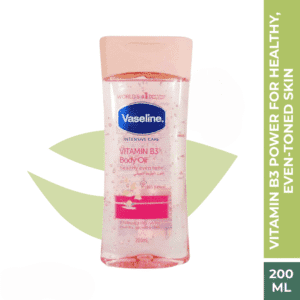 Vaseline Intensive Care Vitamin B3 Body Oil – Healthy Even Tone & Radiant Glow (200ml)