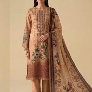 Winner Floral Printed & Embroidered Salwar Kameez