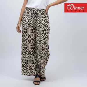 Trendy Printed Wide-Leg Palazzo Pant for Stylish & Comfortable Everyday Wear