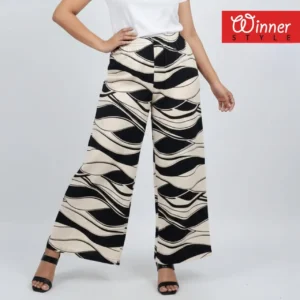 Trendy Printed Wide-Leg Palazzo Pant for Stylish & Comfortable Everyday Wear