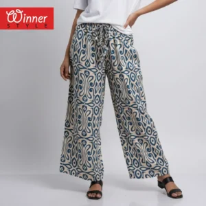 Trendy Printed Wide-Leg Palazzo Pant for Stylish & Comfortable Everyday Wear