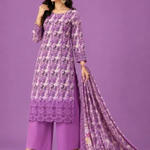 Winner Embroidered Beige Salwar Kameez